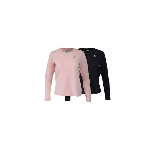 Champion Confezione 2 T-shirt Bambina 404238 CHA KK001 Nero Rosa