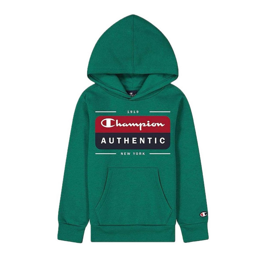 Champion Felpa Cappuccio Junior Legacy 306512 GS524 Verde