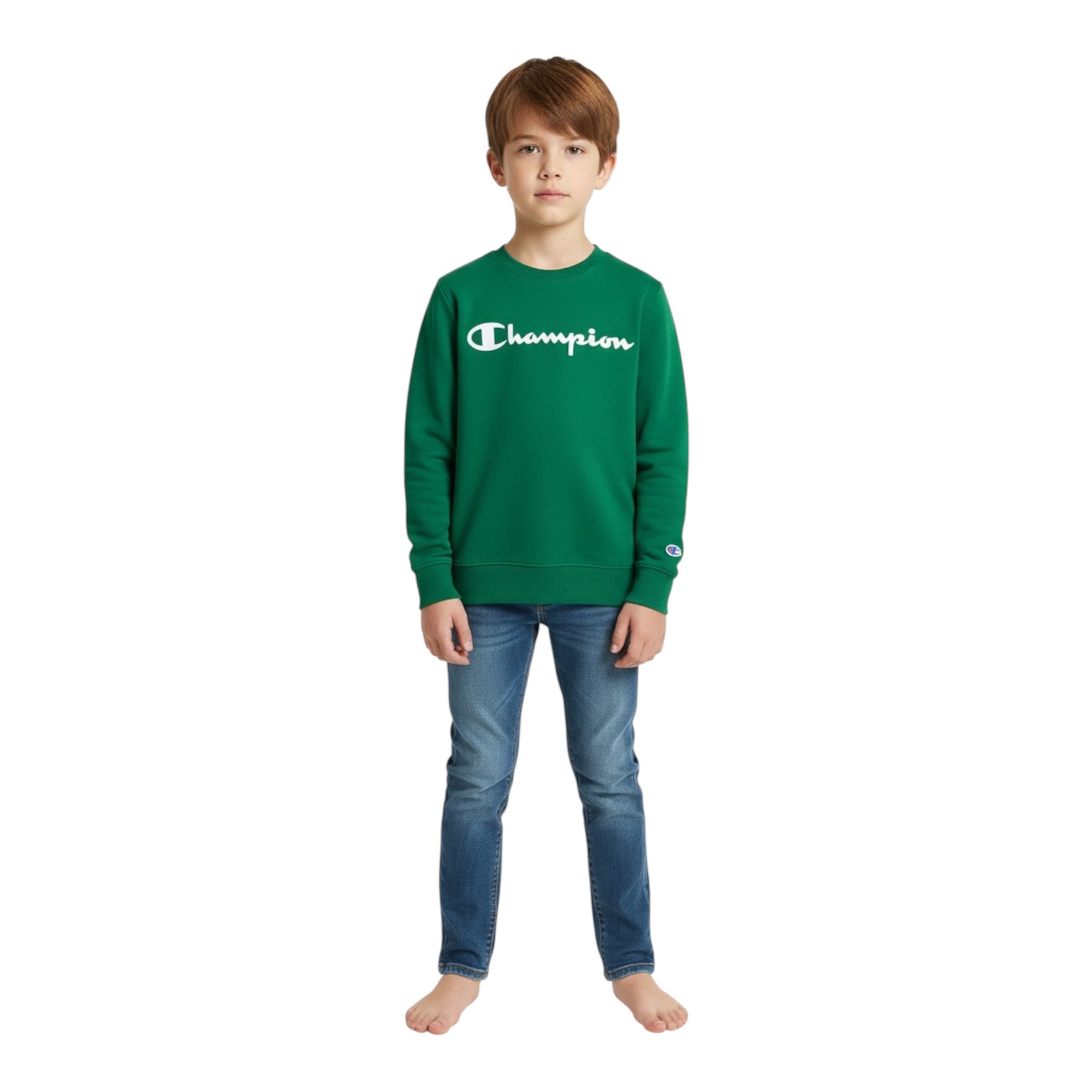 Champion Felpa Junior 307359 GS108 Grigio