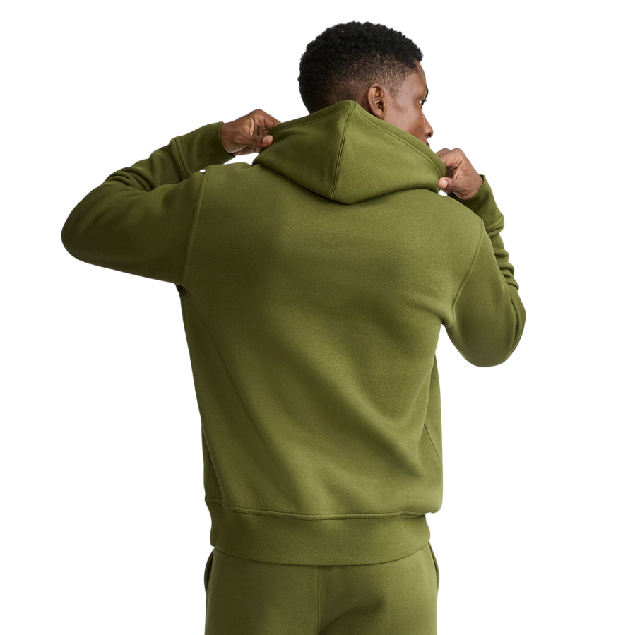 Champion Felpa Uomo Cappuccio 221995 GS585 Verde – cotone, comfort, stile sportivo - retro 