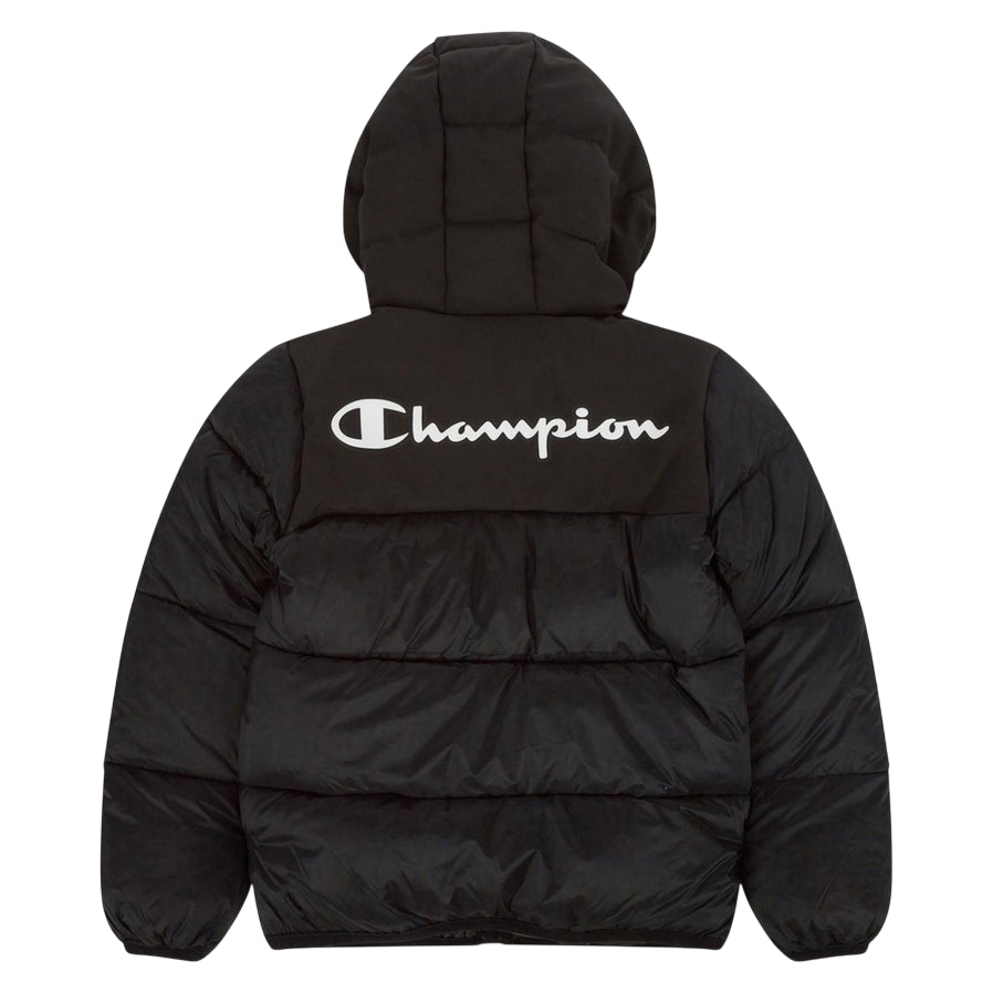 Champion Giacca Sportiva Uomo Legacy 305830 CHA KK001 Nero - retro 