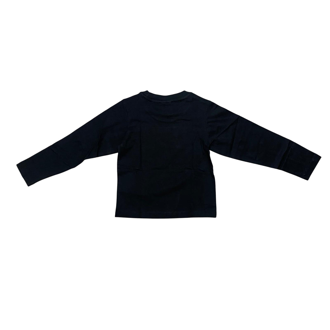 Champion Maglietta Manica Lunga Bambino 405254 WW056 Beige-Nero - Comfort e Stile Junior - RETRO NERO