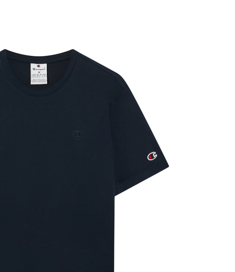 Champion Maglietta Uomo 221943 BS501 Blu – cotone, manica corta, comfort e stile casual - manica