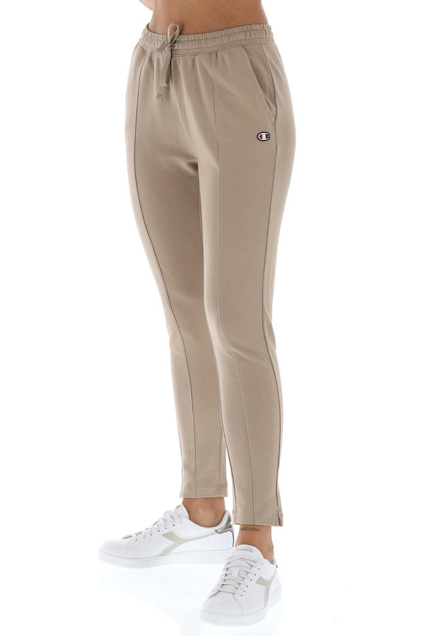 Champion Pantalone Sportivo Donna Slim 117127 Beige
