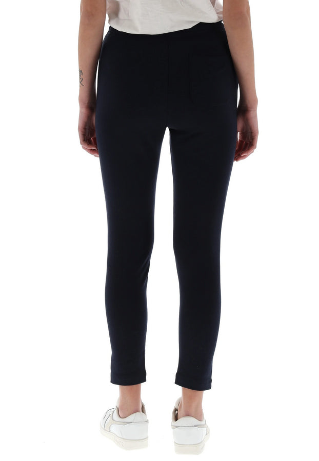 Champion Pantalone Sportivo Donna Slim 117127 Blu - retro 