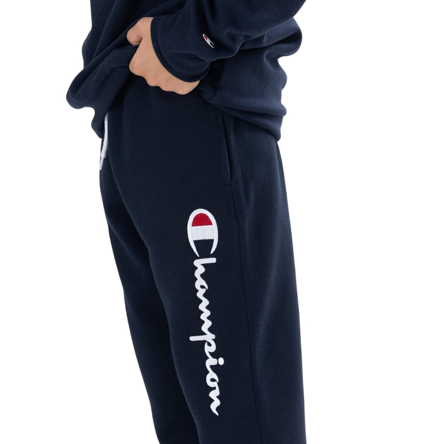 Champion Pantalone Sportivo Ragazzo Legacy America 306499 BS501 Blu – Stile Iconico - logo 