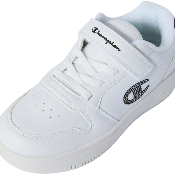 Champion Sneakers RD18 Glitter S32830-WW003 Bianco | Bambina comfort stile glitter - dettaglio 