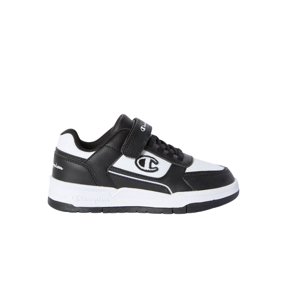 Champion – Sneakers Ragazzi Rebound 18 Heritage S32815 KK011 Bianco-Nero| Stile Sportivo, Comfort e Libertà di Movimento