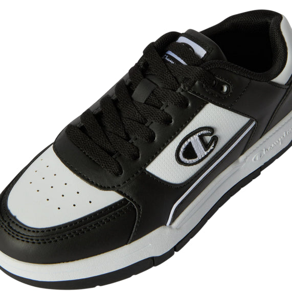 Champion – Sneakers Ragazzi Rebound 18 Heritage S32816 KK011 Nero-Bianco | Stile Basket, Comfort e Versatilità per Giovani Dinamici - dettaglio