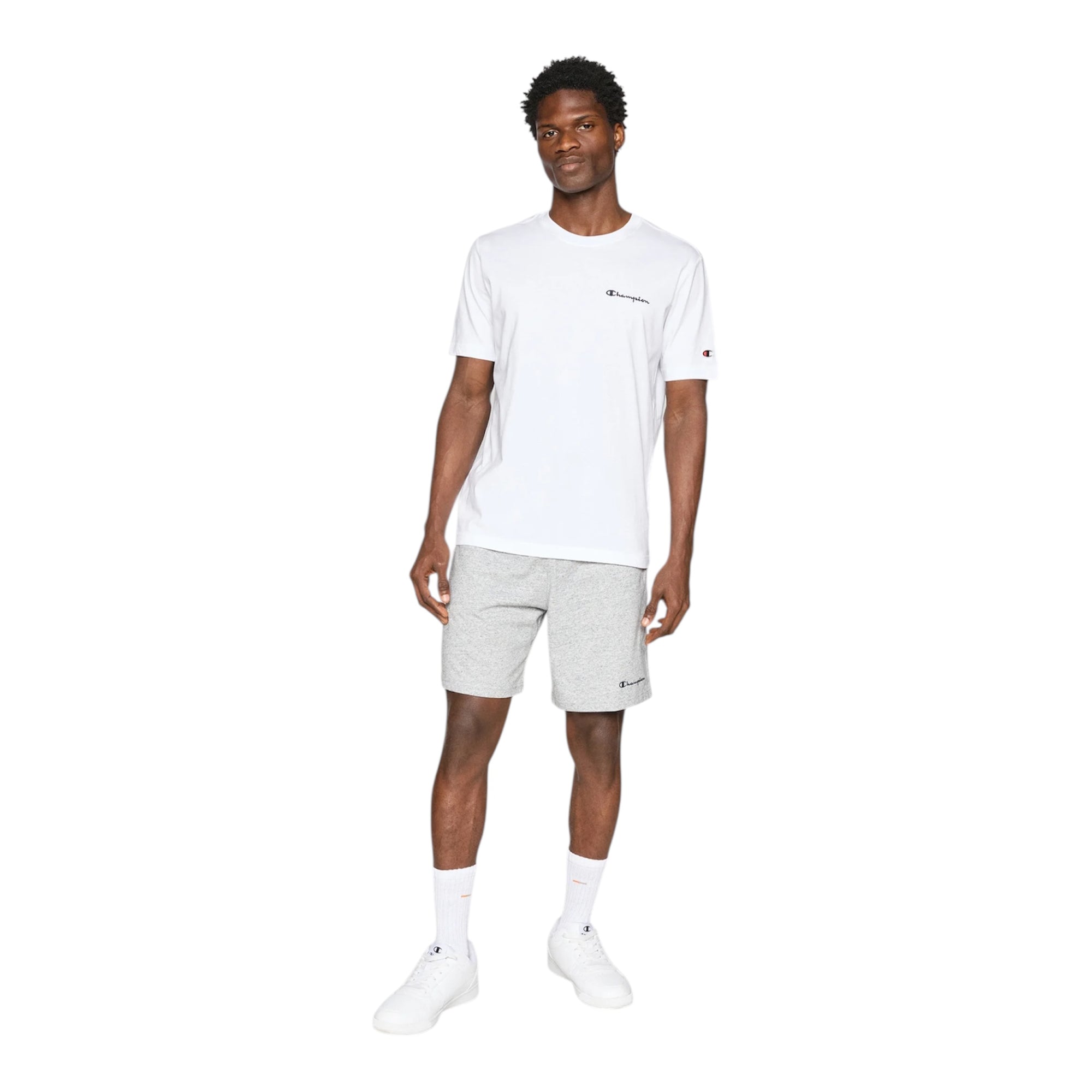 Champion T-Shirt Uomo 221798 WW001 Bianco