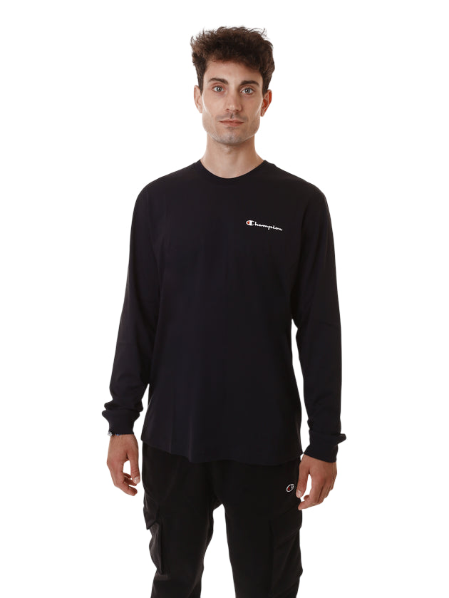 Champion T-shirt Manica Lunga Uomo 218293 KK001 Nero