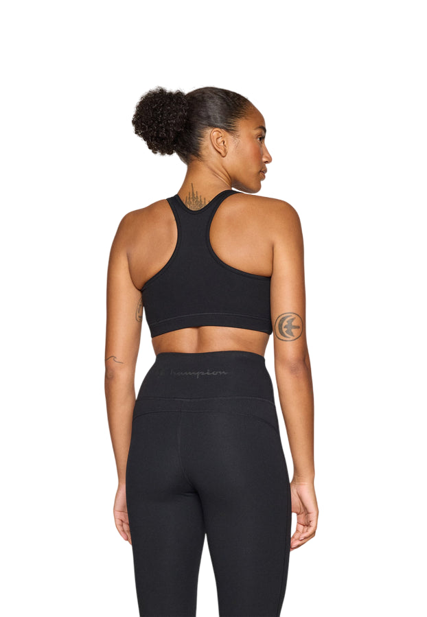 Champion Top Reggiseno donna impatto leggero Nero 118392_KK001 - retro