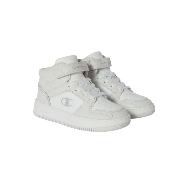 Champion Trainers Medie RD18 2.0 S32498-ES001 Grigio-Bianco | Sneakers bambino basket comfort - 3/4