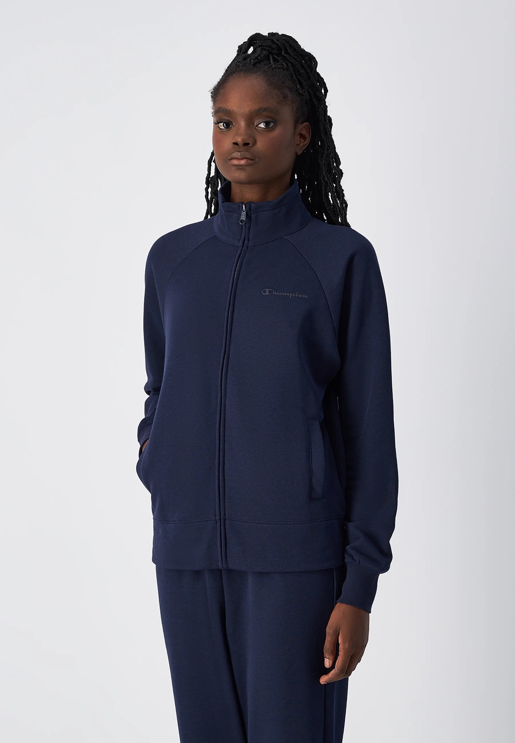 Champion Tuta Sportiva Donna Classic 117988 BS501 Blu