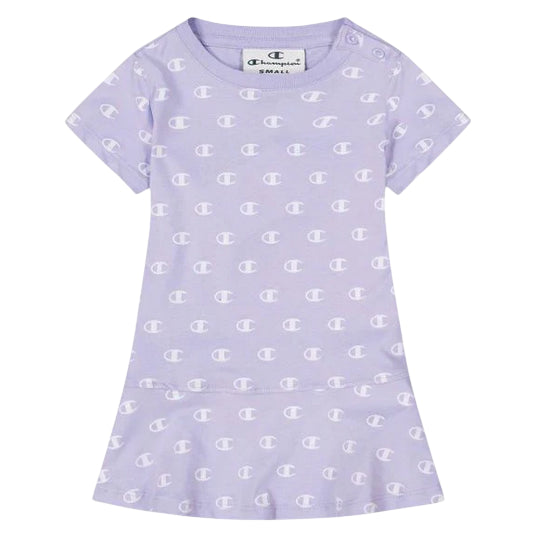 Champion Vestito Bambina Infant Legacy 404687 VL018 LVN Lilla 