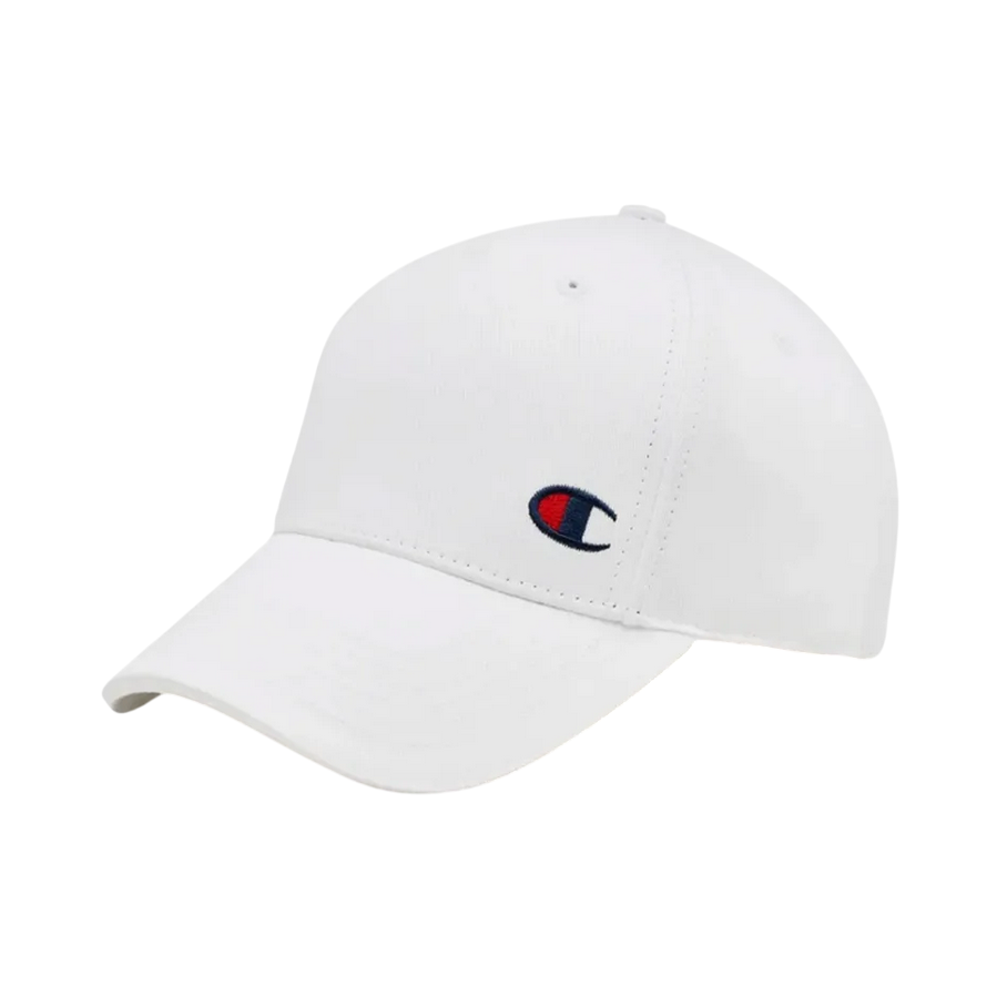 Champion cappello regolabile con visiera curva 805976 WW001 bianco