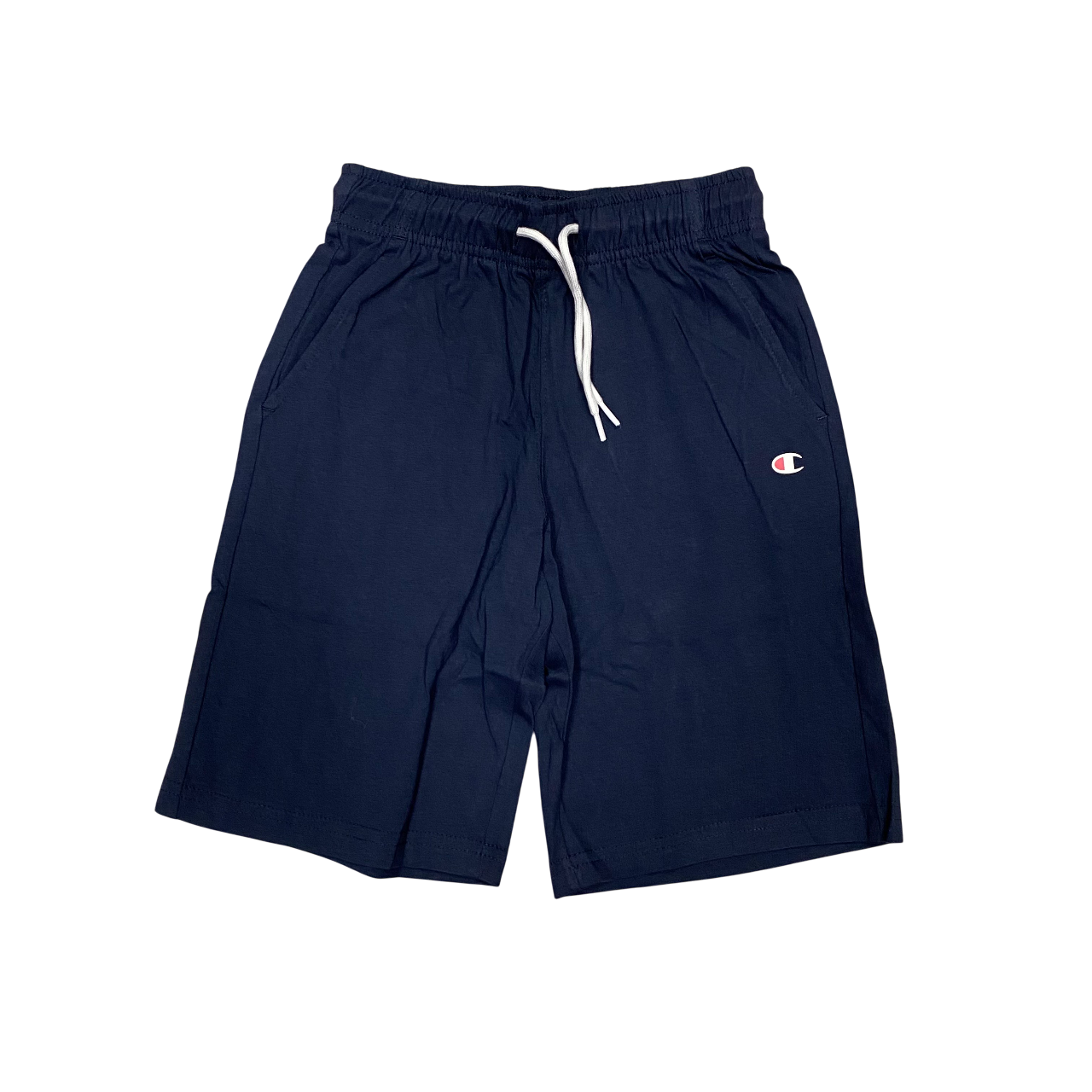Champion completino junior maglietta manica corta e pantaloncino 306996-WW001 bianco-blu