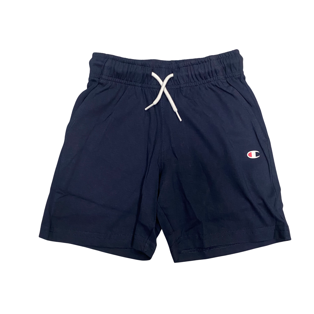 Champion completino junior maglietta smanicata e pantaloncino 306993 WW001 bianco-blu