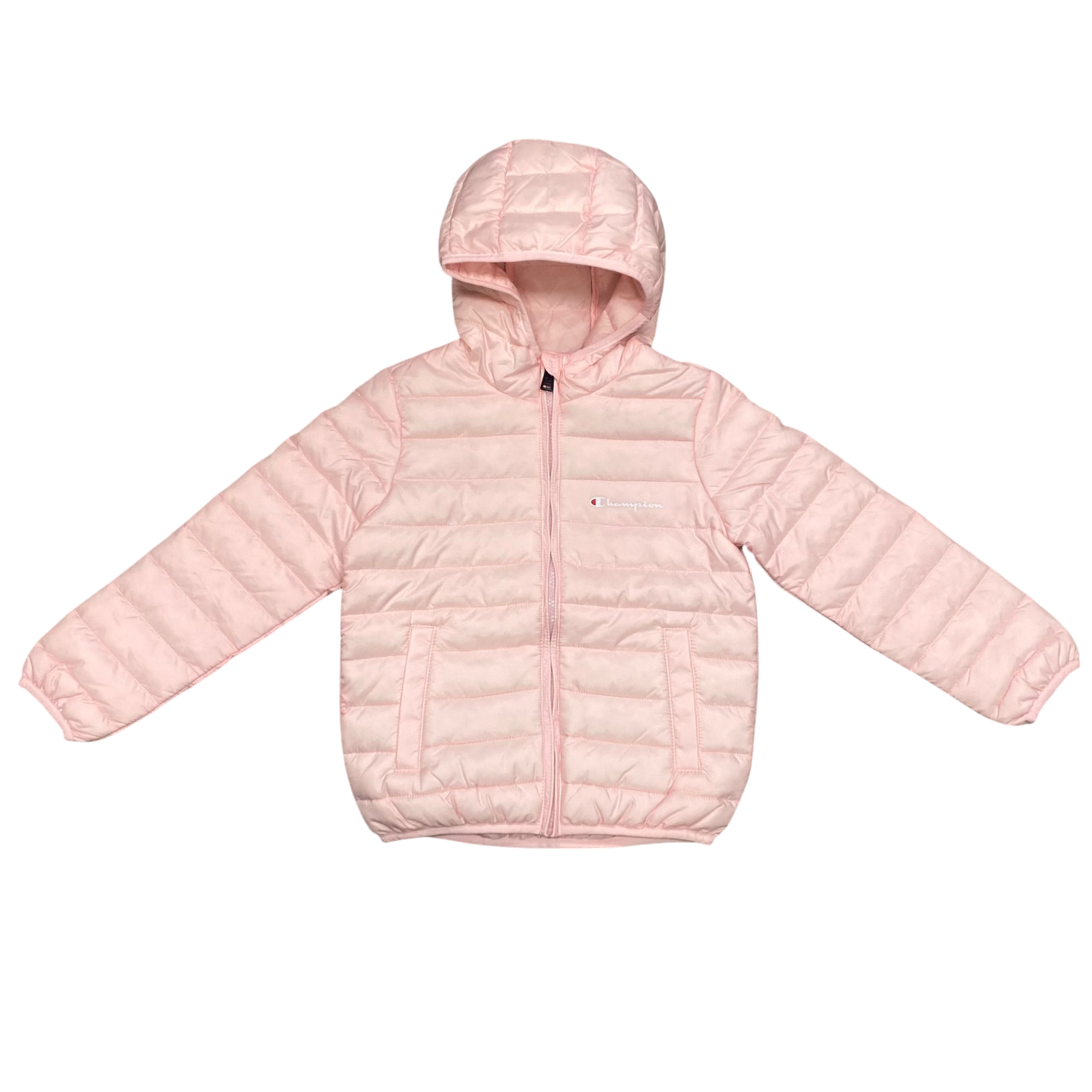 Champion giubbino con cappuccio da ragazza 307135_PS195 rosa