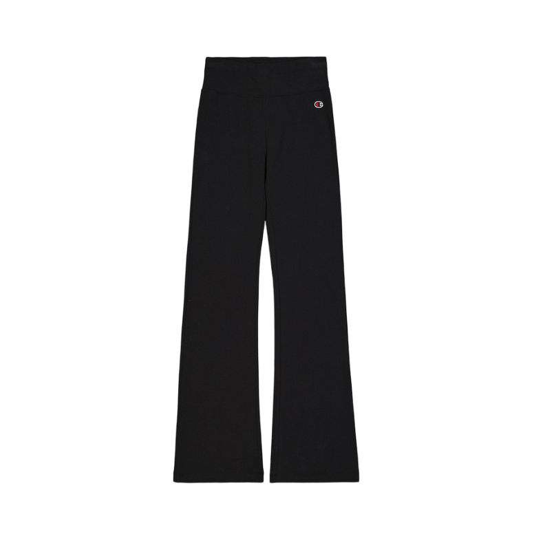 Champion pantalone sportivo da donna Flare Leggings svasato 117559 KK001 nero 3