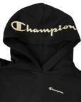 Champion felpa con cappuccio da ragazzi 403920 NBK nero