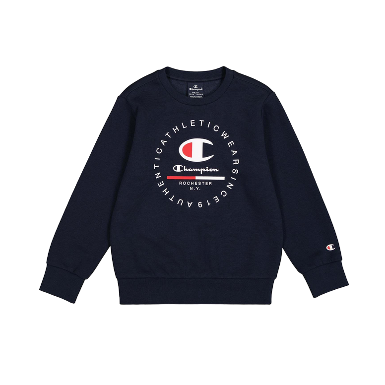 Champion felpa girocollo da bambino 306838 BS501 blu