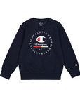 Champion felpa girocollo da bambino 306838 BS501 blu