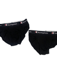 Champion intimo uomo Slip con elastico logo U20057 KK001 nero