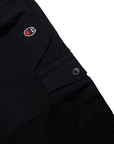 Champion pantalone cargo junior 306896 KK001 nero