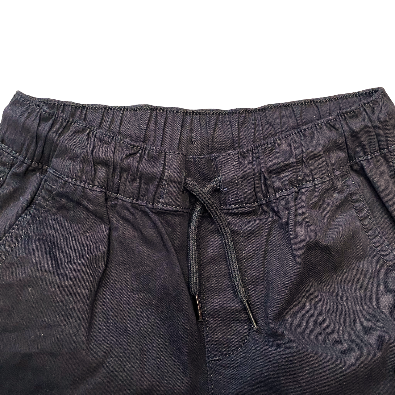 Champion pantalone sportivo Cargo con elastico e tasconi da ragazzo 306767 KK001 nero