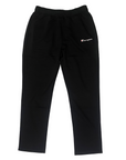 Champion pantalone sportivo da uomo  con orlo diritto in cotone leggero 220302 KK001 nero