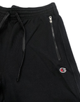 Champion pantalone sportivo da uomo con polsino alla caviglia 220804 KK001 nero