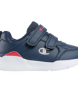 Champion scarpa da ginnastica da bambino con strappo Low Cut Grafic S32104 BS501 NNY blu