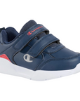 Champion scarpa da ginnastica da bambino con strappo Low Cut Grafic S32104 BS501 NNY blu