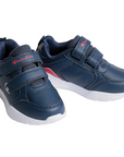 Champion scarpa da ginnastica da bambino con strappo Low Cut Grafic S32104 BS501 NNY blu