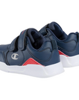 Champion scarpa da ginnastica da bambino con strappo Low Cut Grafic S32104 BS501 NNY blu