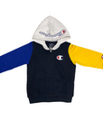 Champion tuta da bambino con cappuccio in cotone 306788 BS501 blu