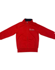 Champion tuta sportiva in cotone garzato da junior 306995-RS011 rosso-blu