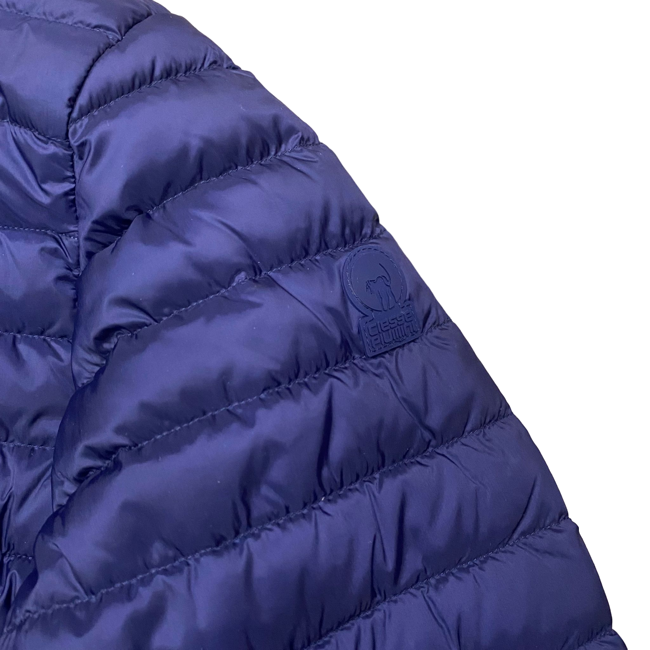 Ciesse Piumini giacca con cappuccio da uomo in piuma leggera Larry 245CFMJ00126 blu