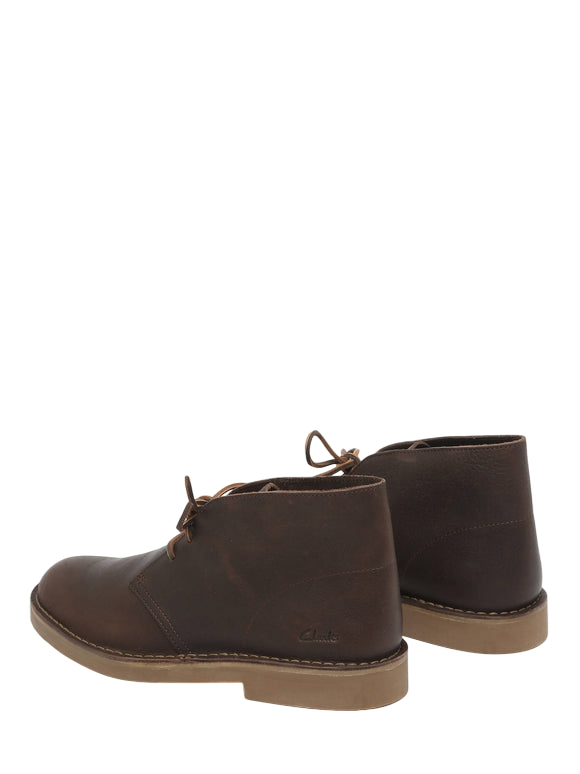 Clarks – Polacchino Uomo Desert Boot Evo in Pelle 26183363 Marrone | Comfort Contemporaneo, Heritage Iconica, Pelle Premium - tallone