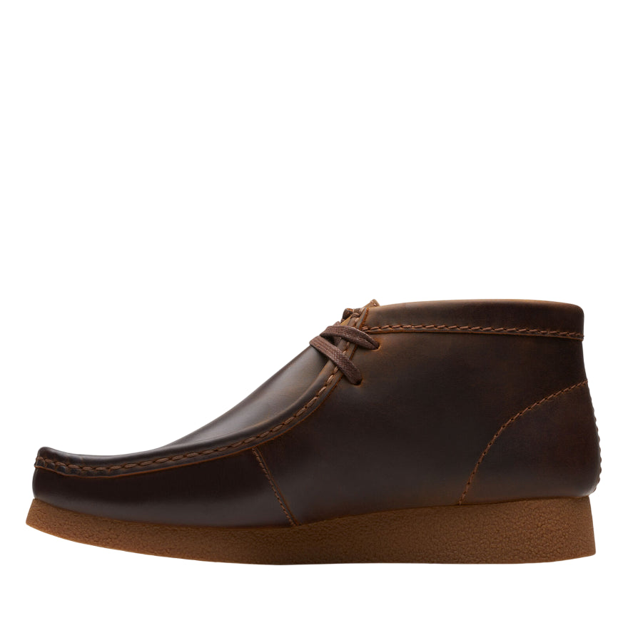 Clarks Stivaletto da Uomo Wallabee EVO BT in Pelle Marrone – Codice Articolo 26172822 - laterale interno