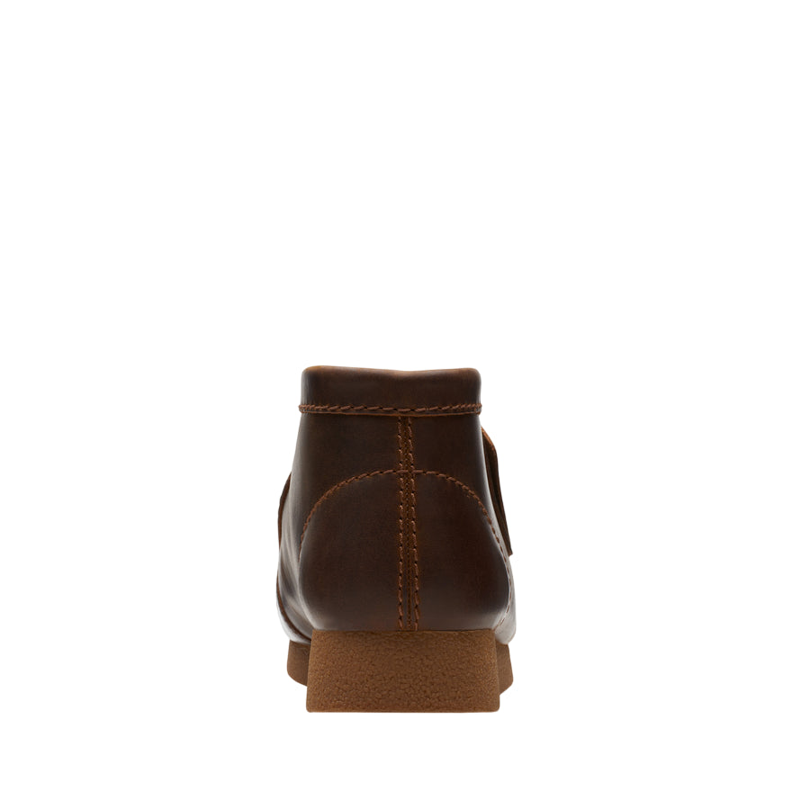 Clarks Stivaletto da Uomo Wallabee EVO BT in Pelle Marrone – Codice Articolo 26172822 - tallone