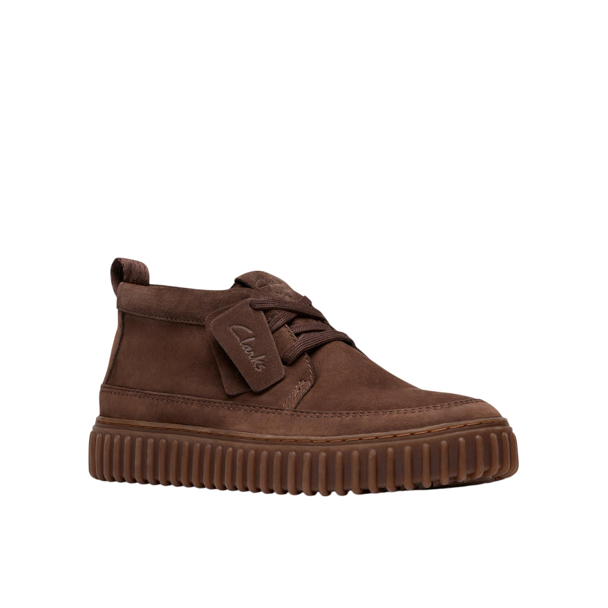 Clarks Torhill Lace Hi 26184694 7 Marrone Scuro - 3/4