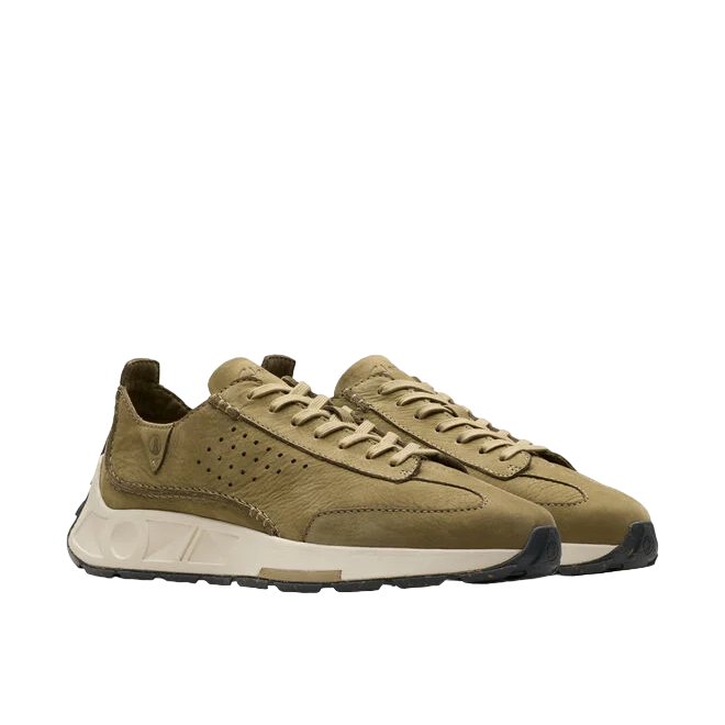 Clarks scarpa casual da uomo in pelle Craft Speed 176159 G quercia coppia