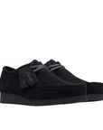 Clarks scarpa casual da uomo Wallabee Evo 26172820 nero