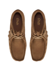 Clarks scarpa casual da uomo Wallabee Evo 26172821 sabbia scura