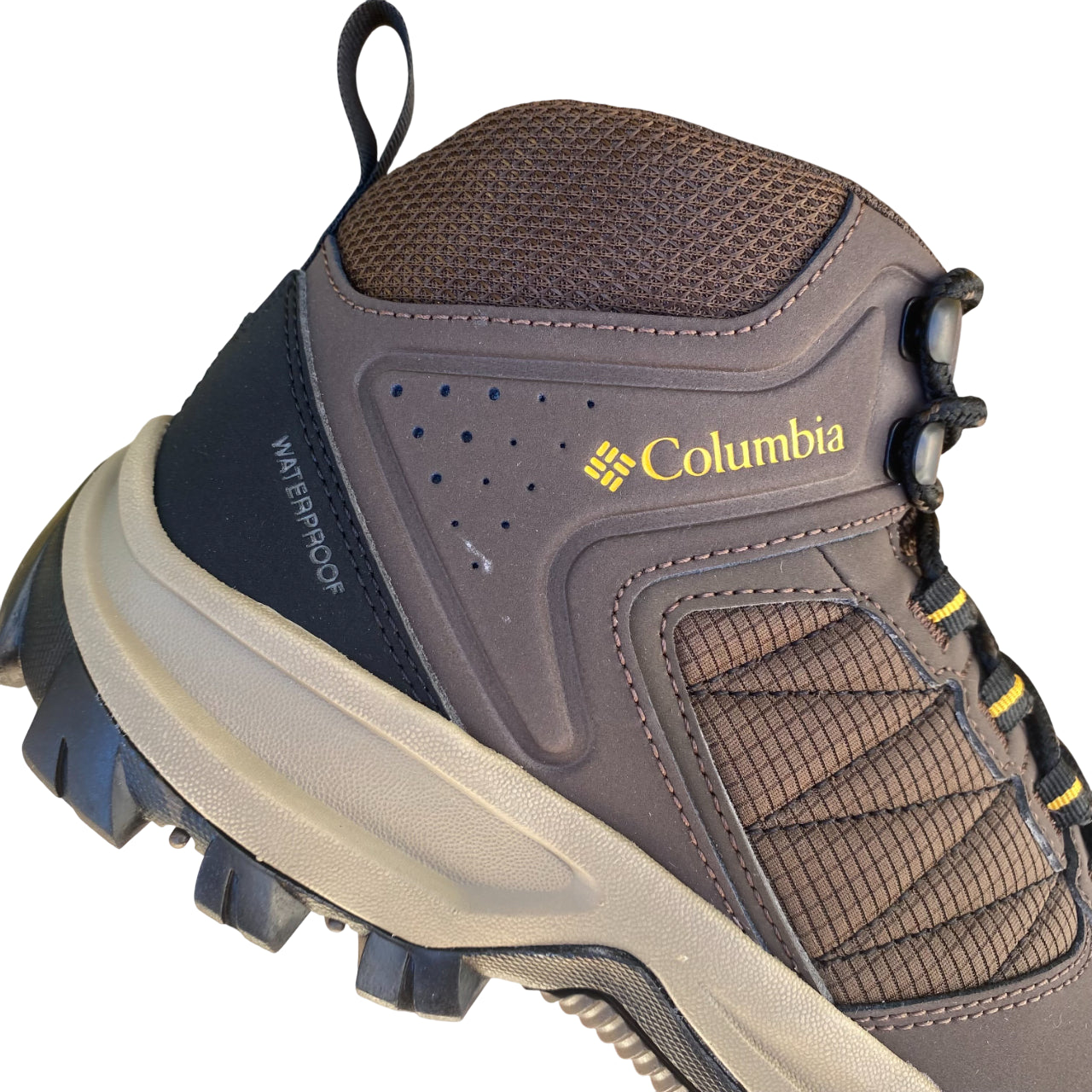 Columbia Scarponcini Hiking Transverse™ Uomo Cordovan-Oro BM7619-231 - tallone