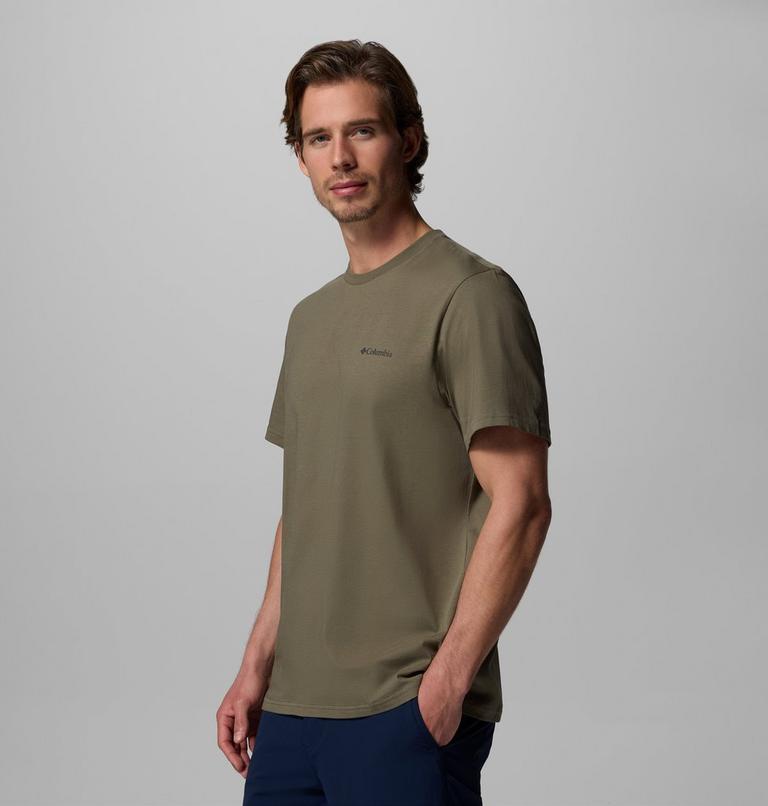 Columbia T-Shirt Manica Corta CSC Basic Uomo Verde - 2154991397
