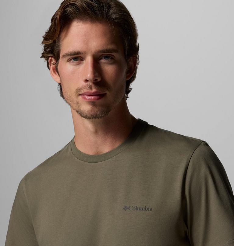 Columbia T-Shirt Manica Corta CSC Basic Uomo Verde - 2154991397