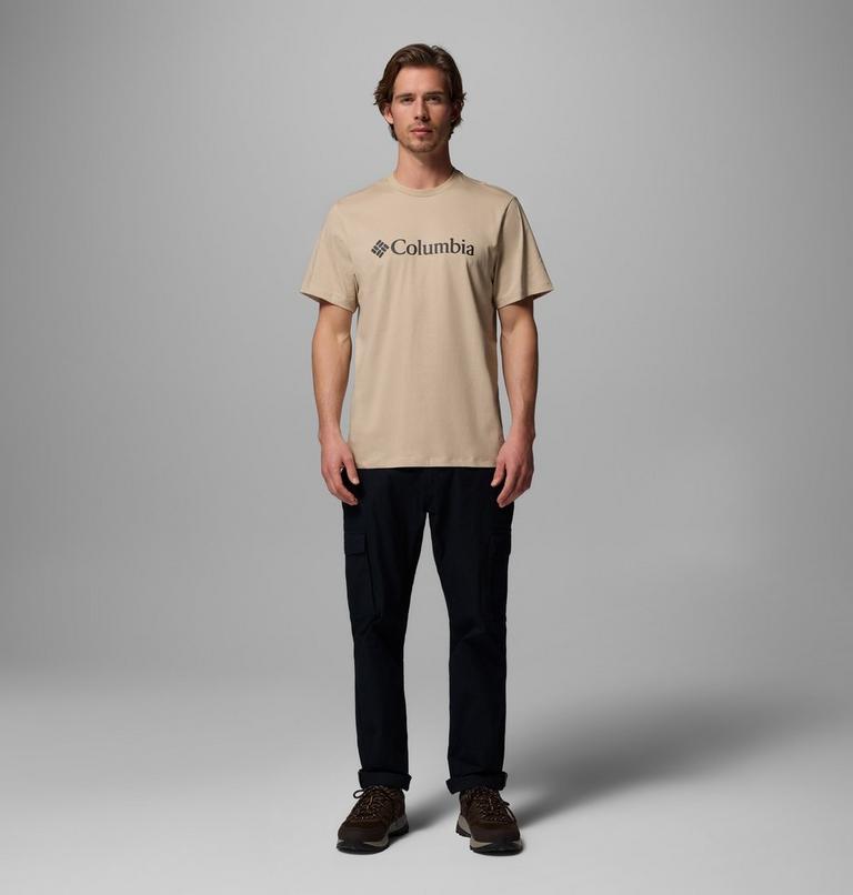 Columbia T-shirt in cotone biologico CSC Basic Logo da uomo 2155001271 beige